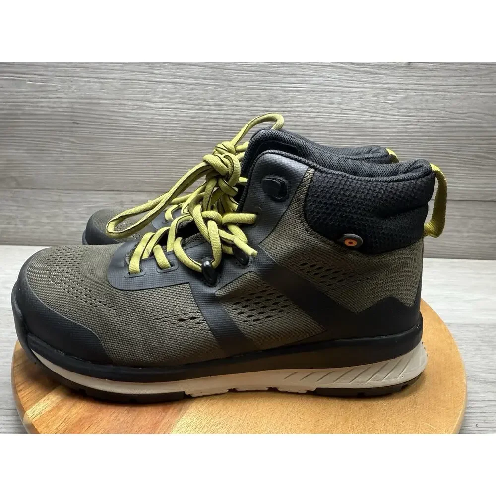 Bogs Sandstone Knit Mid CT Womens Size 7 Working Composite Toe Boots Shoes